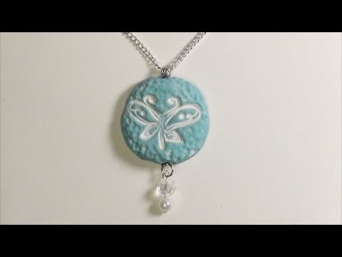 Butterfly Pendant - Polymer Clay Tutorial