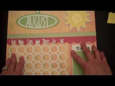 Designer's Calendar Series-August and September