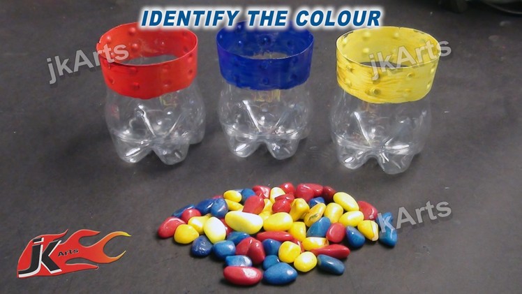 DIY Identify the color Game -  Learning Game for Kids - JK Easy Craft 005