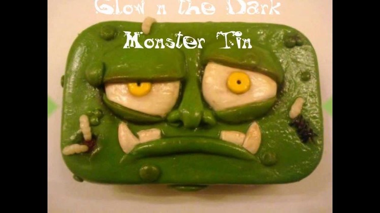 Glow in the Dark Monster Tin