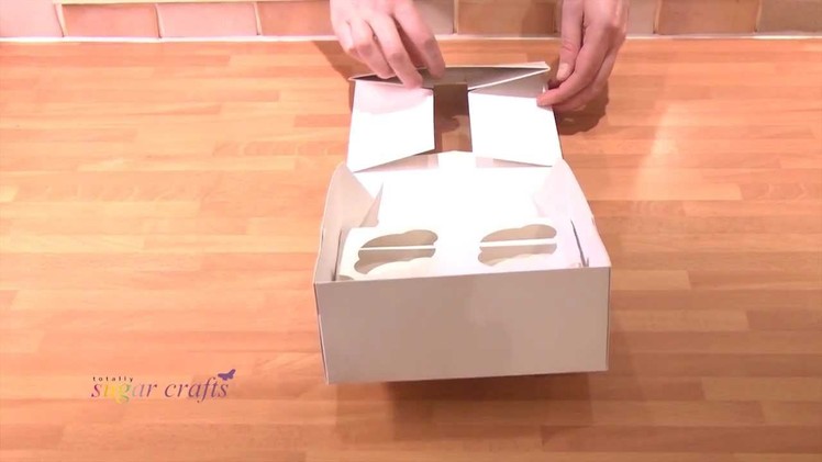 How to Assemble a Cupcake Box