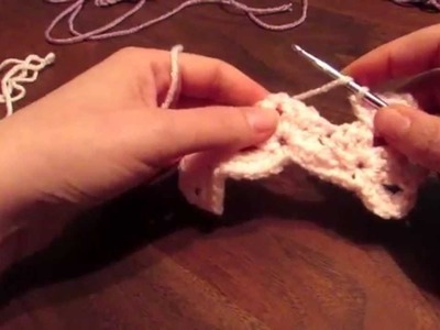How to crochet the "Lacy Shell Stitch"