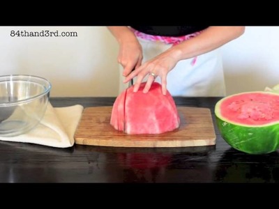 How To Cut Watermelon - A simple yet brilliant technique