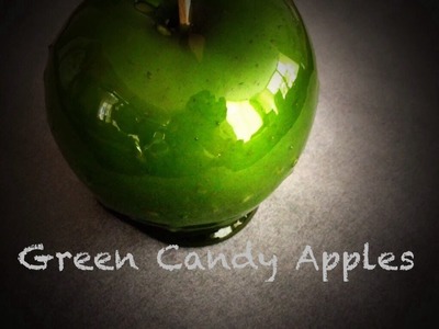 How To Make Candy Apples for Halloween