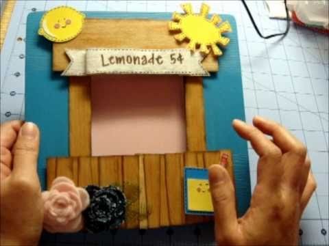 Lemonade Stand Altered Frame Project