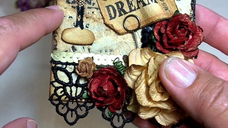 Vintage Inspired Grungy Tag!! (WOC project)