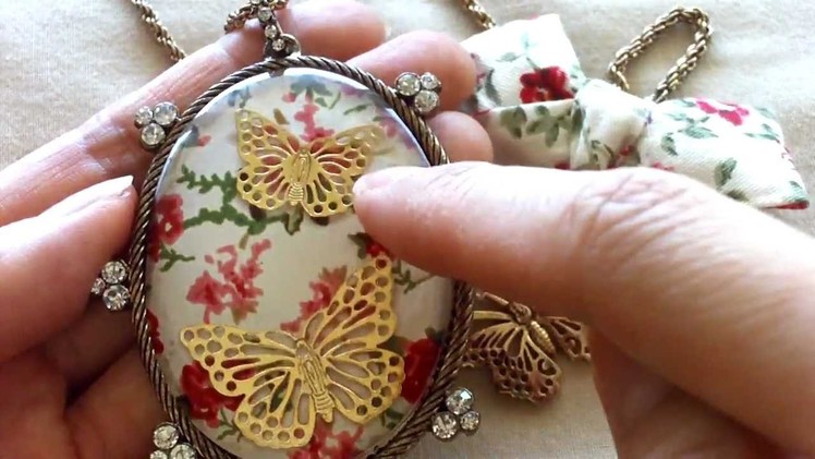 Vintage.Shabby Chic Jewelry for Embellies.Charms from Claire's