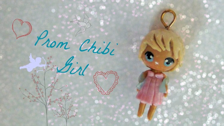 Cute Prom Chibi Girl - Polymer Clay Tutorial