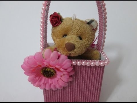 DIY : #25 Cute Door Gift Basket ♥