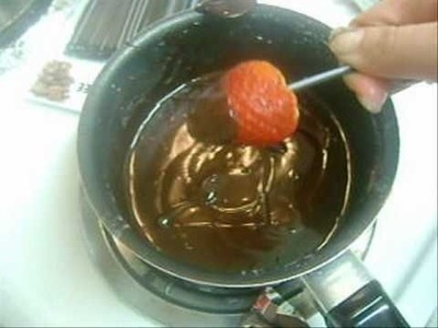 [DIY] Chocolate Coated Strawberries [valentine]