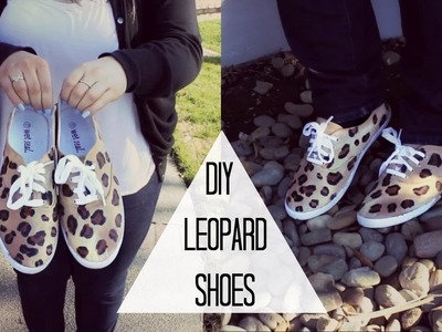 DIY Leopard Shoes!