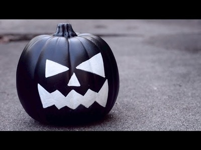 DIY No-Carve Chalkboard Pumpkin | Simple Fall