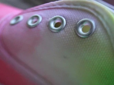 DIY: Watermelon Shoes! + How To Stretch Tight Shoes