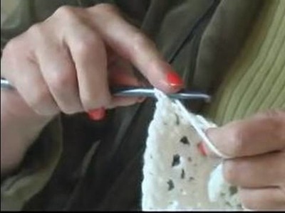 How to Crochet an Afghan : How To Crochet An Afghan: Row Four: Part 2
