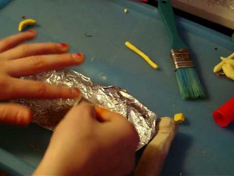 How to make a banana out of polymer clay!