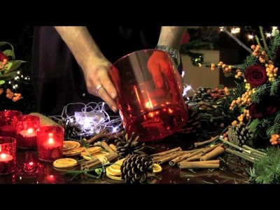 How to make a luxury Christmas centrepiece from One Aldwych, London