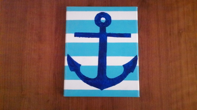 How to Make An Anchor Painting