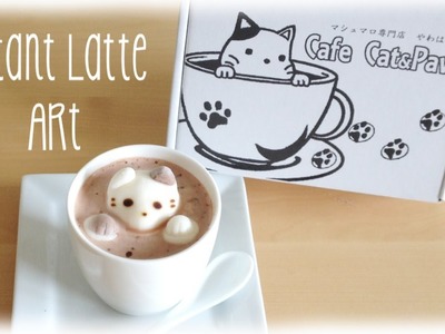 Instant 3D Latte Art - Fast & Easy Cafe Cat