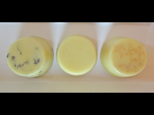 Making Lotion Bars - I Used Beeswax, Herbs & Essential Oils - Natural Lotion Bars