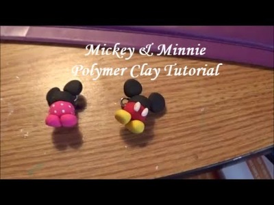 Mickey&Minnie Polymer Clay Tutorial