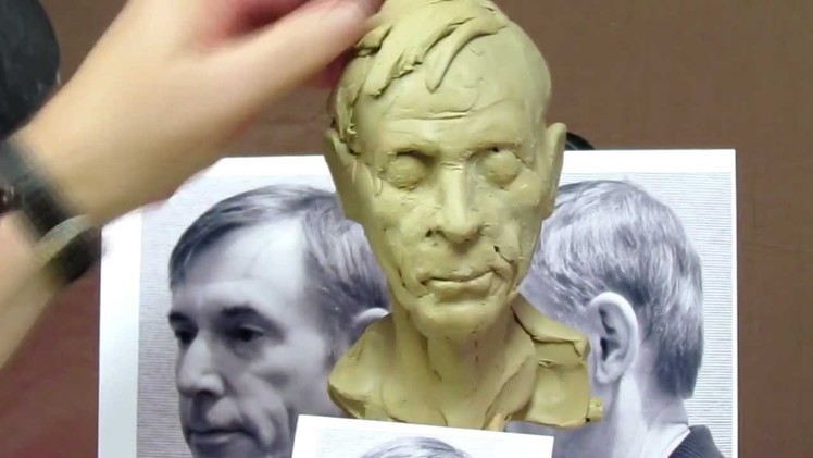 Sculpting Tutorial - Using a TruFormArmature Skull I create a portrait of John Lovewell