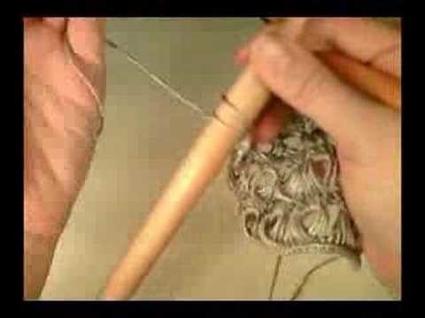 Shaping Broomstick Lace 2 - Increasing