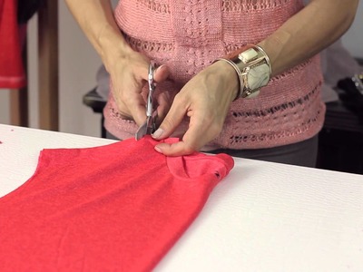 Turning a T-Shirt Into a Dress : DIY Shirt Alterations