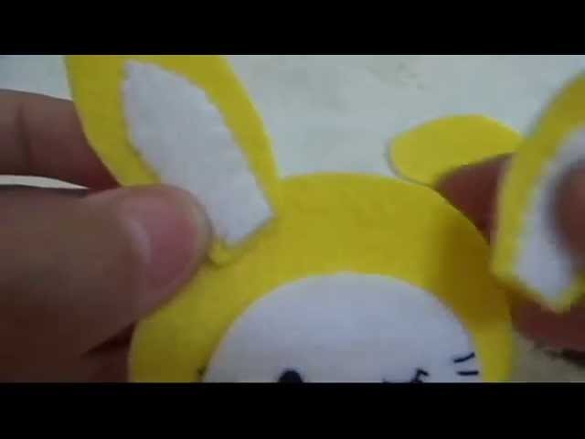 Tutorial : How to make a Hello Kitty in a bunny costume Plushie