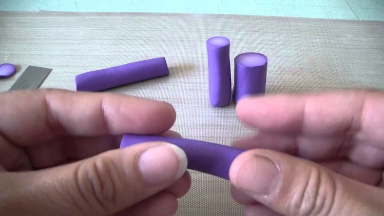 Tutorial How To Reduce A Polymer Clay Circle Cane