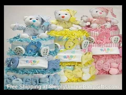 Unique Baby Shower Cakes Make Great Diaper Cake Gifts