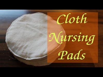Washable Nursing Pads From Old T-Shirts