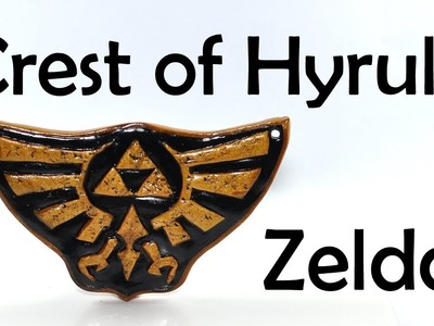 Zelda: The Crest of Hyrule - polymer clay TUTORIAL