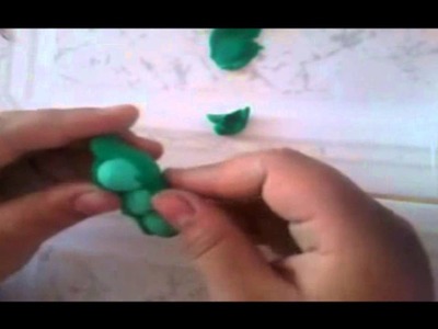 1. Kawaii Peas Tutorial Polymer Clay. Chicharos Kawaii Tutorial Arcilla