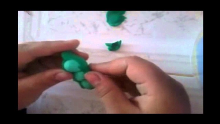 1. Kawaii Peas Tutorial Polymer Clay. Chicharos Kawaii Tutorial Arcilla