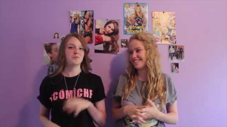 Amy&Jacqueline ~ Evolution of Miley Cyrus Cover