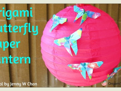 Back to School Crafts - Origami Butterfly - Paper Lantern DIY Room Decor - Dorm, Parties Decoration