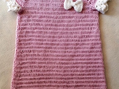 Crochet christening dress - dress for baptism - Part 1. 6 by BerlinCrochet