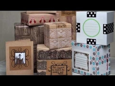 Decorated Packages - A TapeSwell Photo Shoot