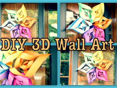 DIY: 3D Wall Art "Flower"