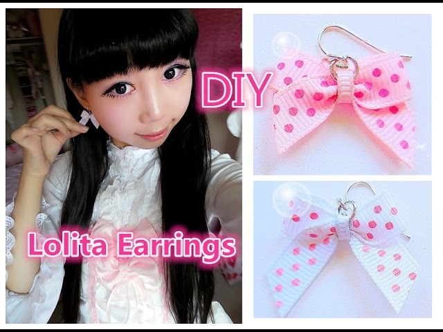DIY - Make your own Earrings and Tiny Bows