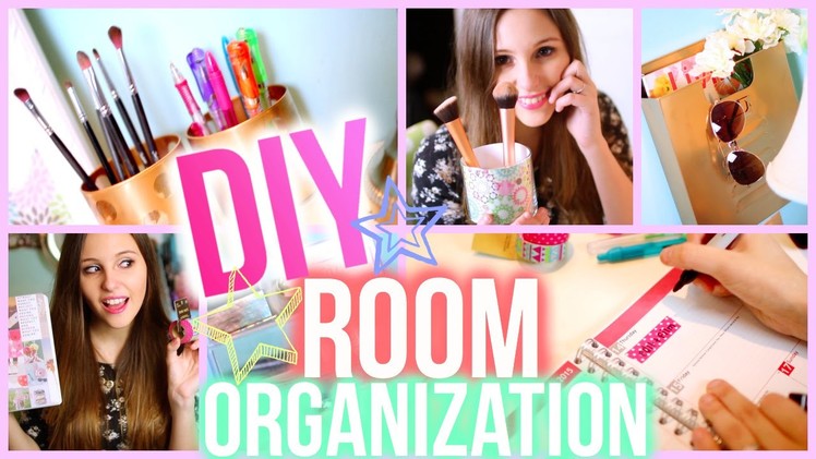 DIY Room Organization & Storage Ideas for 2015! (Super Easy & Inexpensive) | Emma Catherine