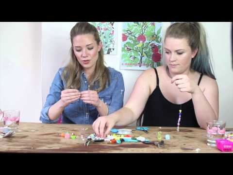DIY Shopkin Bracelet and unboxing Ep.2 Crafts with Friends - Hannah
