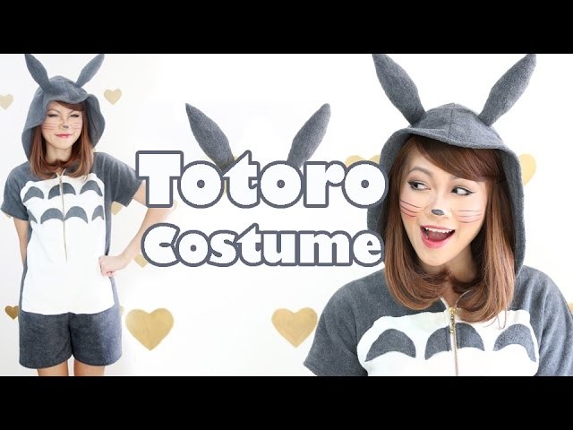 ➳ DIY: Totoro Hoodie Costume