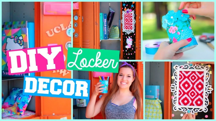 Easy DIY Locker Organization & Decor for Back to School!