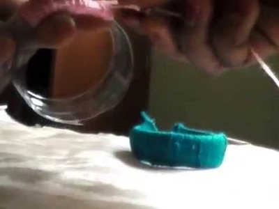 How to make a bangle bracelet from a plastic bottle