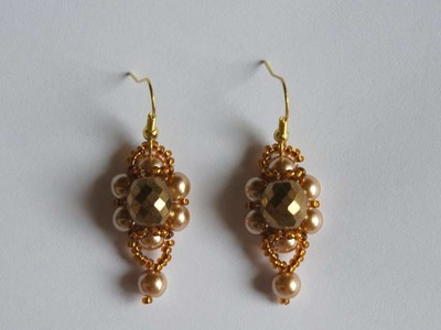 How To Make Earrings With Large Beads - DIY Style Tutorial - Guidecentral