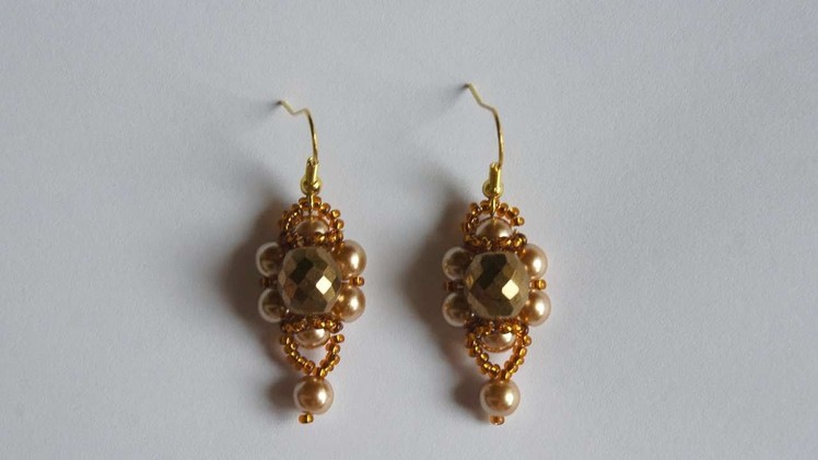 How To Make Earrings With Large Beads - DIY Style Tutorial - Guidecentral