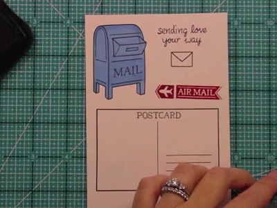 Intro to You've Got Mail stamp set { Lawn Fawn }
