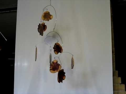 Kinetic Hanging Mobile Art - Hunting Logde Mobile - Artistic Sculpture by Skysetter Designs
