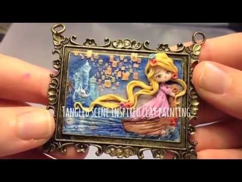 Mondoinundito polymer clay chibi charms, special guest, tutorial girls